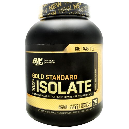 Gold Standard 100% Isolate 5Lbs Chocolate