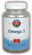 Omega 3,  60 Softgels