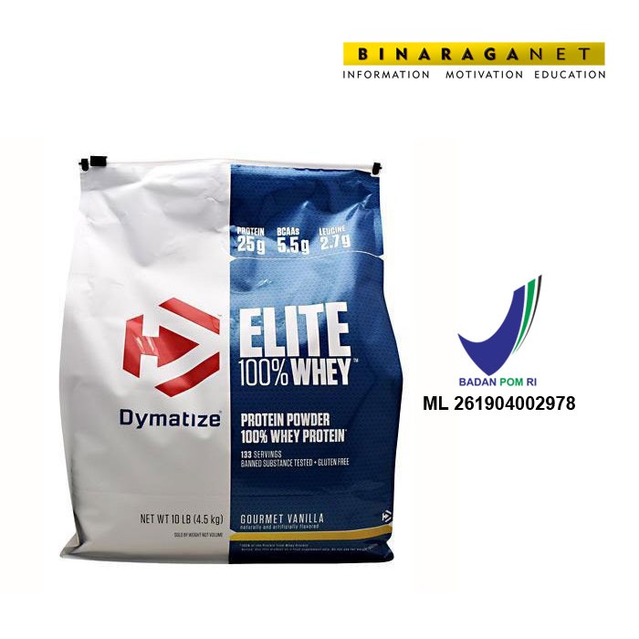 Elite Whey Protein 10 Lbs Vanilla