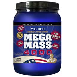 Mega Mass 4000 3.98 Lbs Vanilla