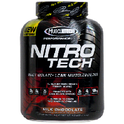 NitroTech  4Lbs Milk Chocolate
