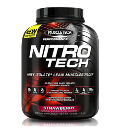 Nitro Tech 4Lbs Strawberry