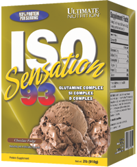 Iso Sensation93 Box 2Lbs Chocolate Fudge