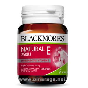 Natural E 250iu 50 Capsul