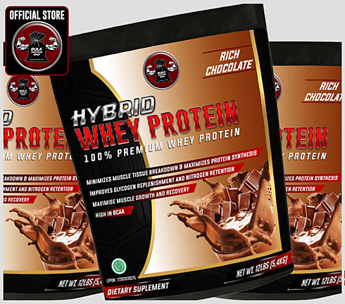 Hybrid Whey Protein 6Lbs Coklat