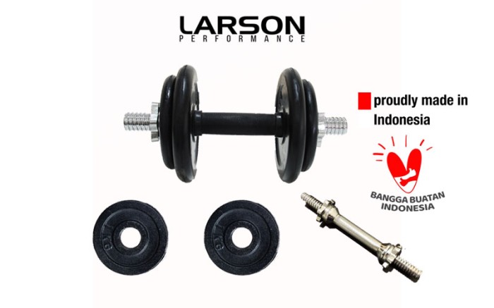 Dumbell Set Besi 10Kg