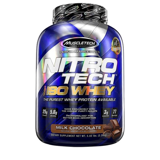 Nitrotech Iso Whey 5Lbs Chocolate