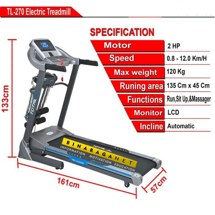 Treadmill Elektrik TL 270