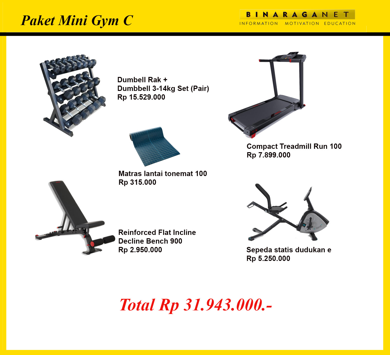 Paket Mini Gym C