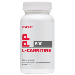 PP L-Carnitine 500mg 60 Tablet