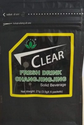 Clear Fresh Drink Chang Jingjing 6Pack x 3.5g