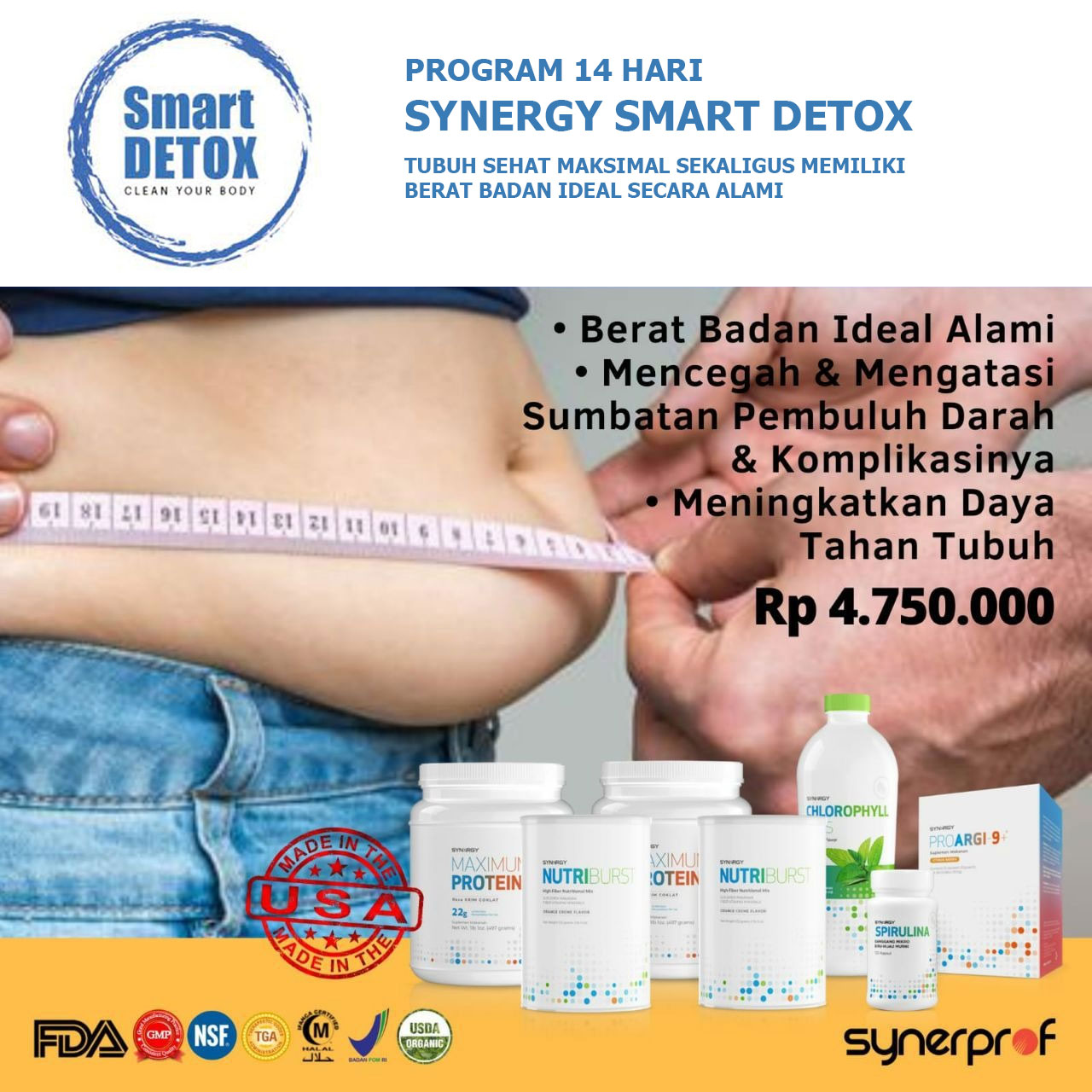 Smart Detox Program 14 Hari